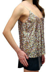 TOP PAILLETTES