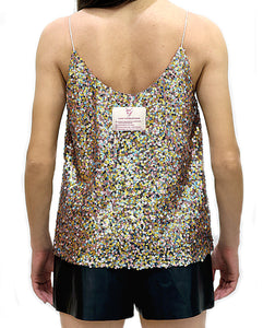 TOP PAILLETTES